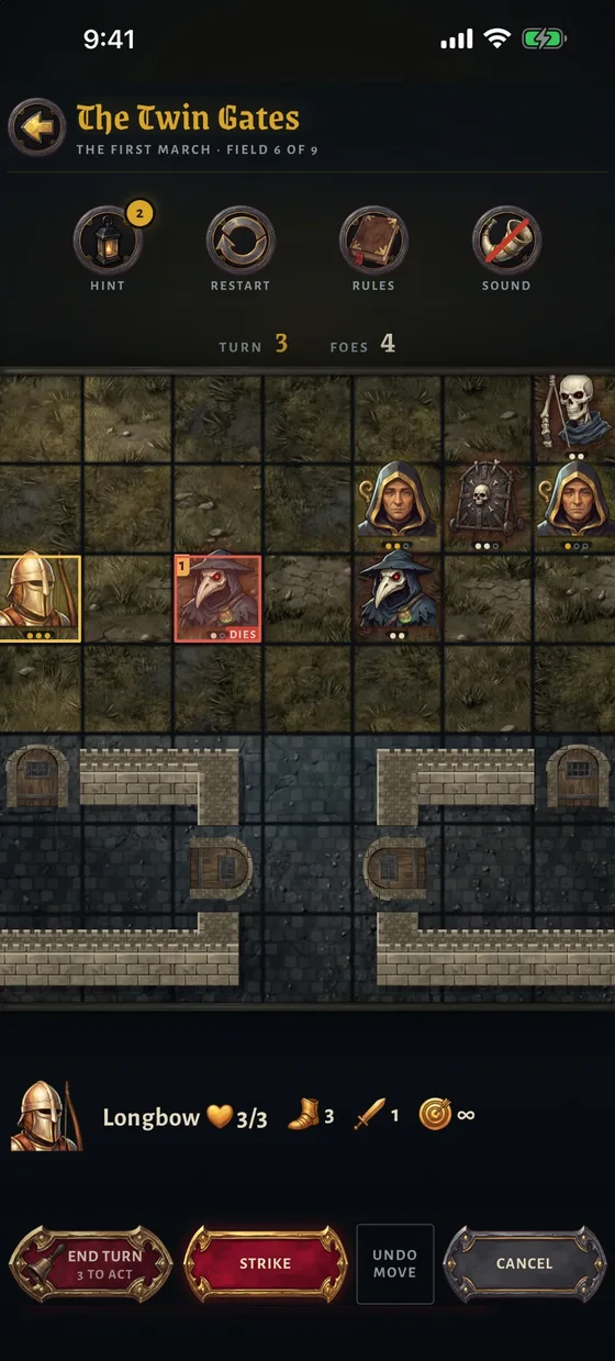 The Twin Gates: walls, gates and water between the knights and the dead